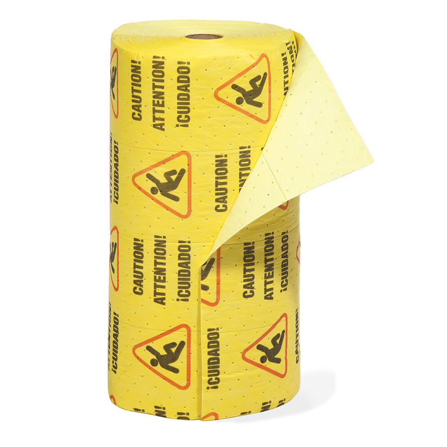 Caution Rug Caution Mat Roll — Consolidated Containment