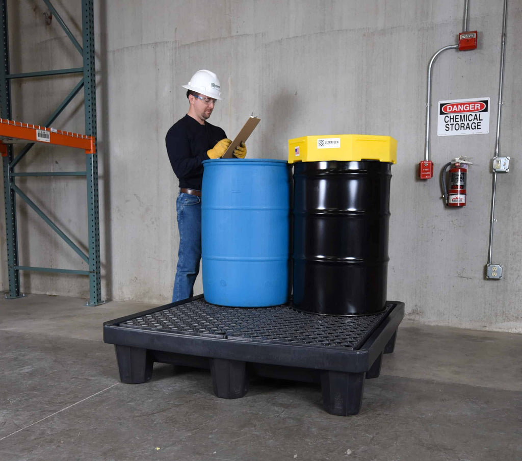 Second Rack Containment Secondary Spill Containment | Consolidated Containment