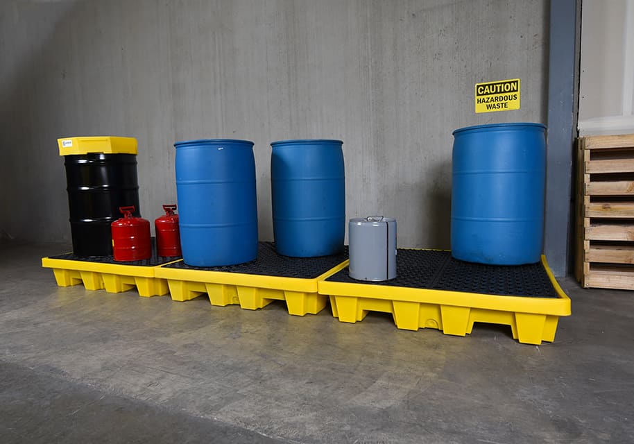 Open Top Container Spill Ultra-Spill Pallet® Nestable Model | Maximize Shipping & Storage Space ...