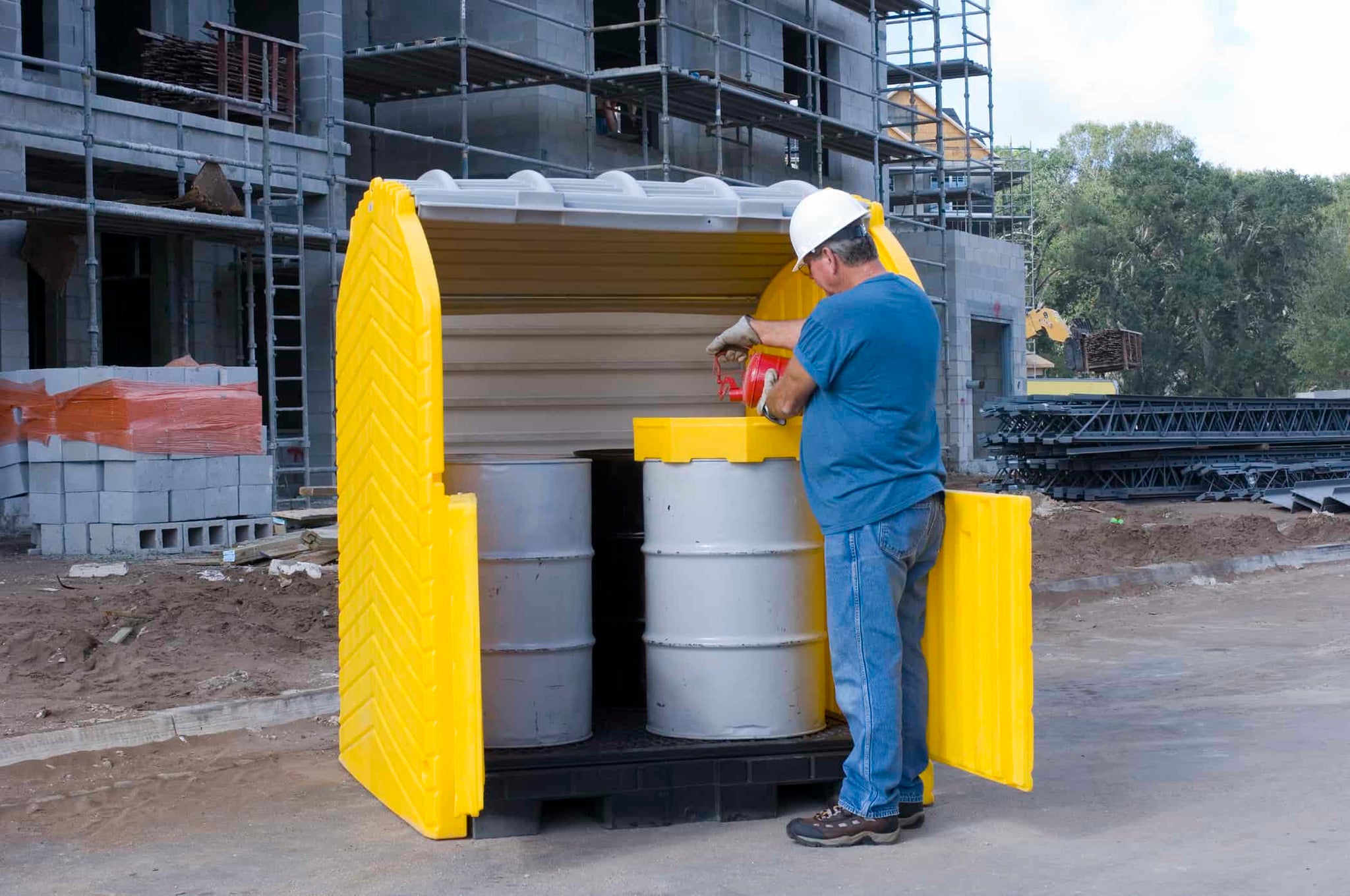 Covered Containment Secondary Spill Containment | Consolidated Containment